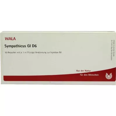 SYMPATHICUS GL D 6 ampoules, 10X1 ml