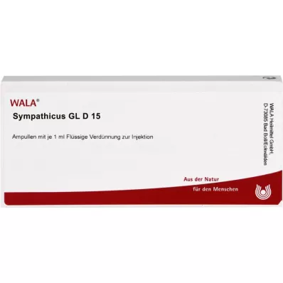 SYMPATHICUS GL D 15 ampoules, 10X1 ml
