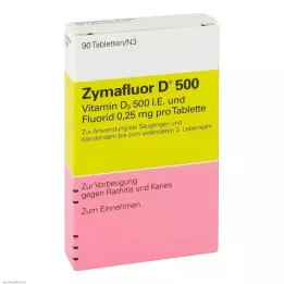 ZYMAFLUOR D 500 comprimés, 90 pièces