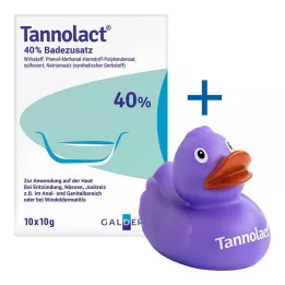 TANNOLACT Additif pour bain, 10X10 g