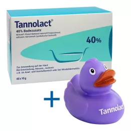 TANNOLACT Additif pour bain, 40X10 g