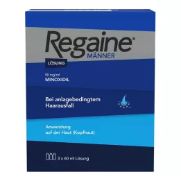 REGAINE Solution pour hommes, 3X60 ml