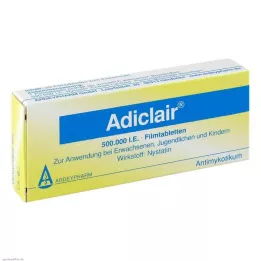 ADICLAIR Comprimés pelliculés, 20 pièces