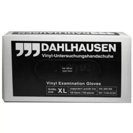 VINYL Gants sans poudre taille XL, 100 pcs