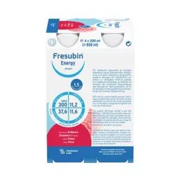 FRESUBIN ENERGY DRINK Bouteille à boire aux fraises 6X4X200 ml