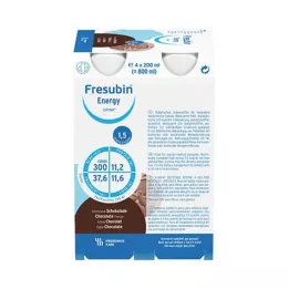 FRESUBIN ENERGY DRINK Bouteille en chocolat 6X4X200 ml