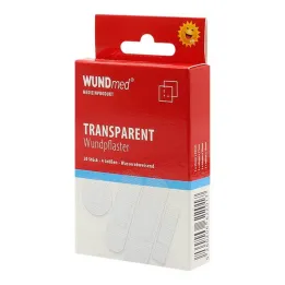 Pansements transparents imperméables 4 tailles, 20 pc