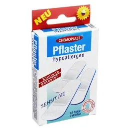 Pansements hypoallergéniques sensibles 2 tailles, 10 pc