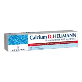 Comprimés effervescents de calcium D3 Heumann, 20 pc