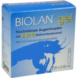 BIOLAN Gels de gel, 20x0,45 ml