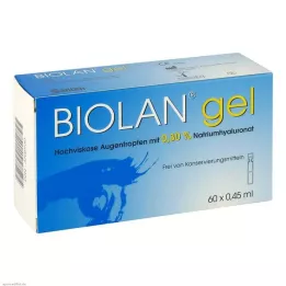 BIOLAN Collyre en gel, 60X0,45 ml