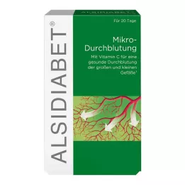 ALSIDIABET Capsules de microcirculation pour diabétiques, 60 pièces