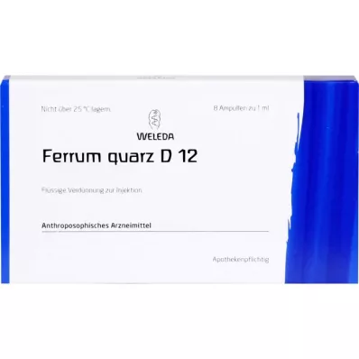 Ferrum Quartz D12, 8 pc Ferrum Quartz D12, 8 pc