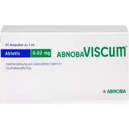 ABNOBAVISCUM abietis 0,02 mg ampoules, 21 pc