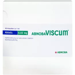 ABNOBAVISCUM abietis 0,02 mg ampoules, 48  pc