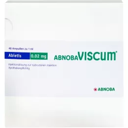 ABNOBAVISCUM Ampoules Abietis 0,02 mg, 48 pièces