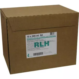 RINGER LACTAT Solution PE-Bouteilles, 10X500 ml