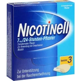 NICOTINELL 7 mg / 24 heures plâtre 17,5 mg, 14 pc