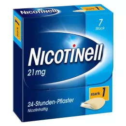 NICOTINELL Timbre 21 mg/24 heures 52,5 mg, 7 pièces