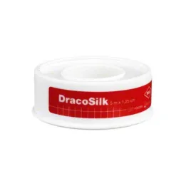 Plâtre en rouleau Dracosilk 5m x 1,25 cm, 1 pièce