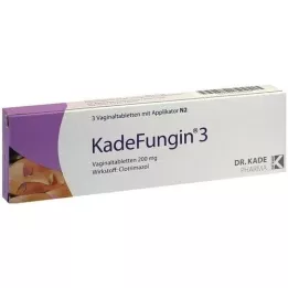 KADEFUNGIN 3 comprimés vaginaux, 3 pc