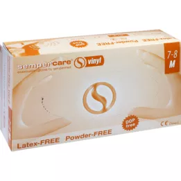 Gants dexamen de vinyle Sempercare Sempercare Budfrei M, 100 pc