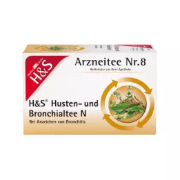 H&amp;S Thé contre la toux et les bronches N Sachets filtrants, 20 x 2,0 g