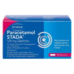 PARACETAMOL STADA Suppositoires 125 mg, 10 pièces