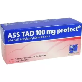 ASS TAD 100 mg Protéger les comprimés de film gastro-intestinal, 50 pc