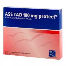 ASS TAD Comprimés pelliculés gastro-résistants à 100 mg, 50 pcs