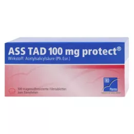 ASS TAD Comprimés pelliculés gastro-résistants à 100 mg, 100 pcs