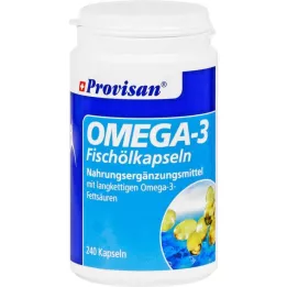 PROVISAN Capsules dhuile de poisson oméga-3, 240 pc