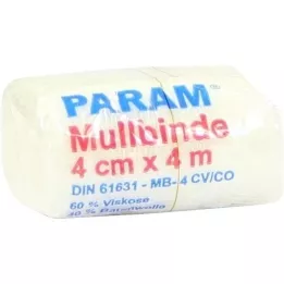MULLBINDEN 4 cm M.Cellophane, 1 pc