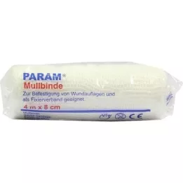 MULLBINDEN 8 cm avec cellophane, 1 |2| pièce |2|