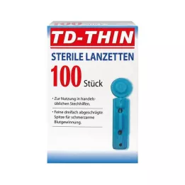 GLUCO TEST Lancettes, 100 pièces