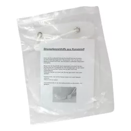 STRUMPFANZIEHHILFE Plastique avec bande, 1 pièce