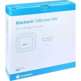 Pansement en mousse Biatain Silicone Lite 10x10 cm, 10 pc