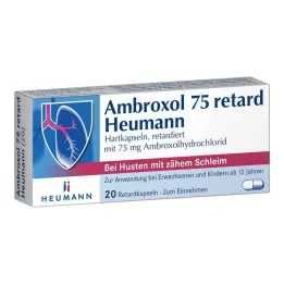 AMBROXOL 75 gélules retard Heumann, 20 pièces