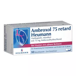 AMBROXOL 75 gélules retard Heumann, 50 pièces