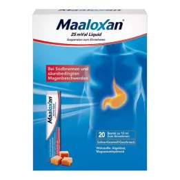 MAALOXAN Liquide 25 mVal, 20X10 ml