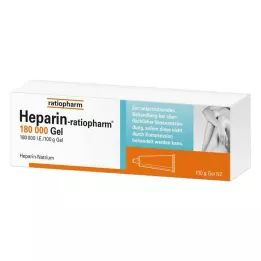 HEPARIN-RATIOPHARM Gel de 180 000 UI, 100 g
