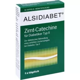 ALSIDIABET Zimt Catechine F.Diab.Type II Capsules, 30 pc