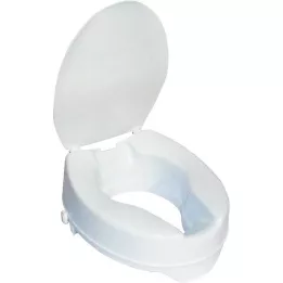 TOILETTENSITZERHÖHUNG 13 cm sans couvercle + clips de maintien, 1 pièce