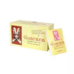 GUARANA RISING Bouteille de thé solaire, 20 unités