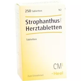 STROPHANTHUS COMP.comprimés de cœur, 250 pc