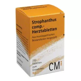 STROPHANTHUS COMP.Comprimés pour le cœur, 250 pièces