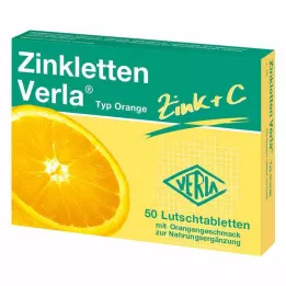 ZINKLETTEN Pastilles à lorange Verla, 50 pièces
