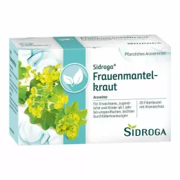 SIDROGA Sachets filtres à thé Alchémille, 20 x 1,0 g