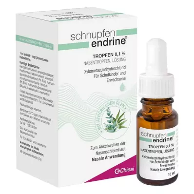 SCHNUPFEN ENDRINE Gouttes nasales à 0,1 %, 10 ml SCHNUPFEN ENDRINE Gouttes nasales à 0,1 %, 10 ml