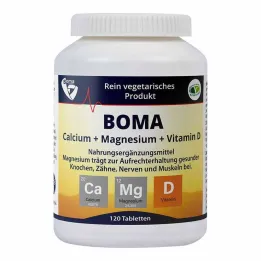 Comprimés de vitamine D de calcium et de magnésium, 120 pc